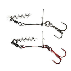 Savage Gear Carbon49 Corkscrew Stinger-Predator Hooks-Savage Gear-Irish Bait & Tackle