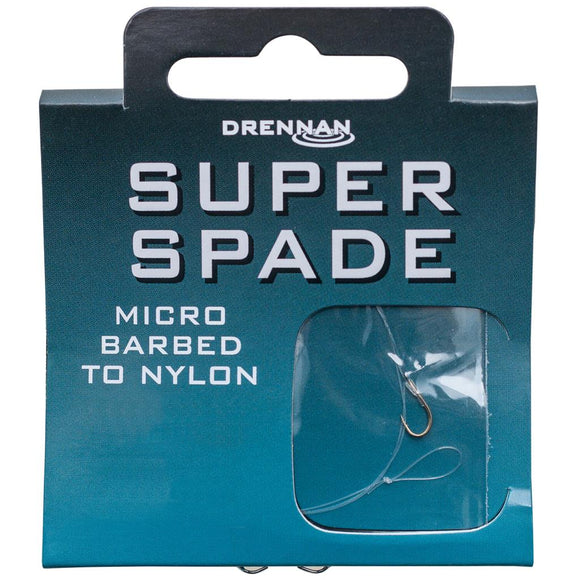 Drennan Super Spade - Hooks to Nylon (Micro Barbed)-Hooks to Nylon-Drennan-Irish Bait & Tackle