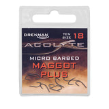 Drennan Acolyte Micro Barbed Maggot Plus Hooks-maggot hooks-Drennan-18-Irish Bait & Tackle