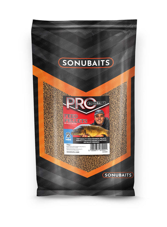 Sonubaits Pro Feed Pellets - 1KG-Pellets-Sonubait-Irish Bait & Tackle