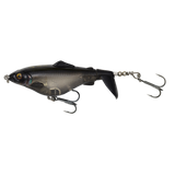 Savage Gear 3D Fat Smashtail-Hard Lures-Savage Gear-8cm - 12g-Black Ghost-Irish Bait & Tackle