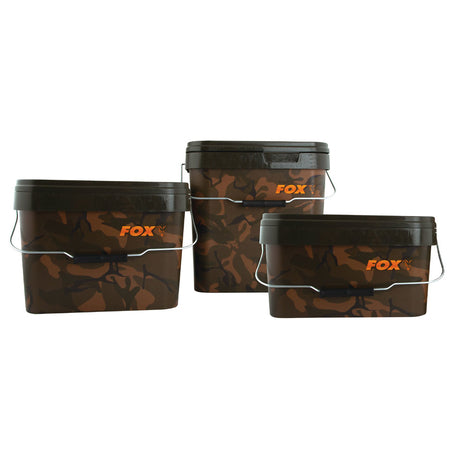 Fox Camo Square Buckets-Buckets-Fox Rage-Irish Bait & Tackle