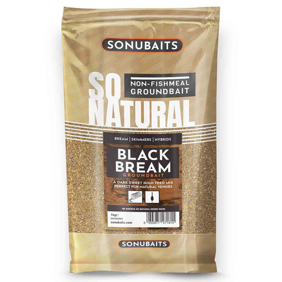 So Natural Black Bream-Groundbait-Sonubait-Irish Bait & Tackle