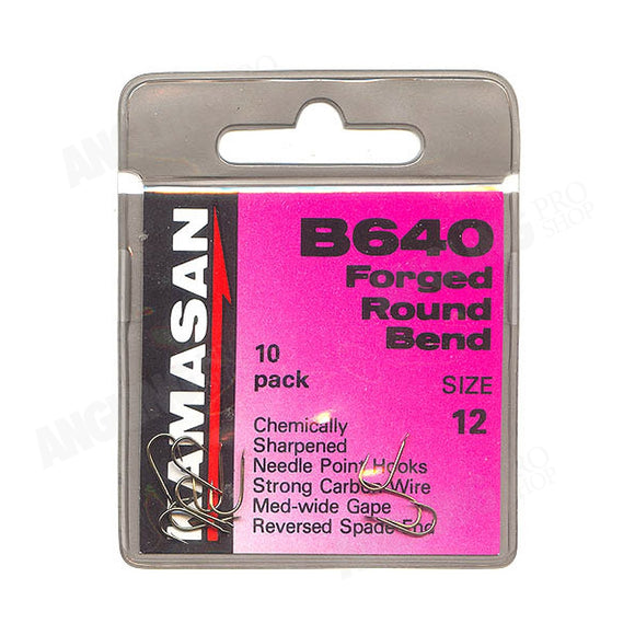 Kamasan B640 Forged Round Bend-Coarse Hooks-Kamasan-Irish Bait & Tackle