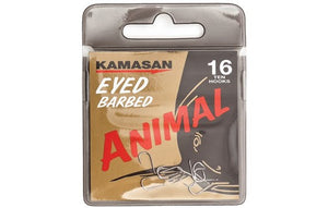 Kamasan Eyed Barbed Animal-Coarse Hooks-Kamasan-Irish Bait & Tackle