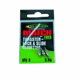 Maver Match this Tungsten lock and Slide olivettes-Tungsten lock & Slide-Maver-Irish Bait & Tackle