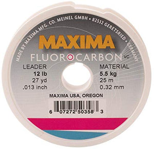 Maxima Fluorocarbon-Reel Line-Irish Bait & Tackle Ltd-6lb - 25m-Irish Bait & Tackle