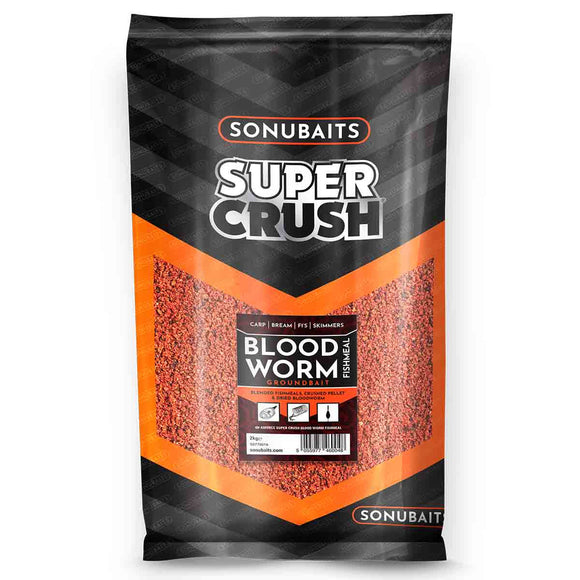 Sonubaits Super Crush - Bloodworm Fishmeal-Groundbait-Preston Innovations-Irish Bait & Tackle