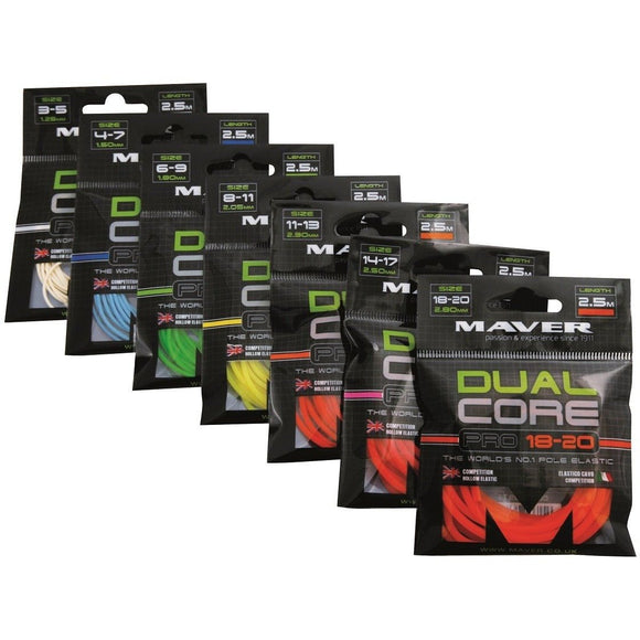 Maver Dual Core Pro Elastic - NEW-Pole Elastic-Maver-4-7-Irish Bait & Tackle