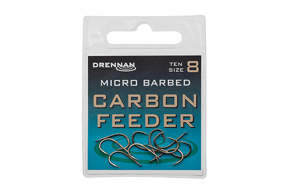 Drennan Carbon Feeder Spade End Hooks-Coarse Hooks-Drennan-Irish Bait & Tackle
