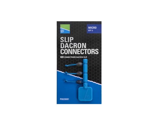 Preston Slip Dacron Connectors-Dacron Connector-Preston Innovations-Medium-Irish Bait & Tackle